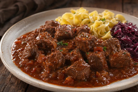 Rindergulasch bäuerlicher Art - Metzgerei Klein