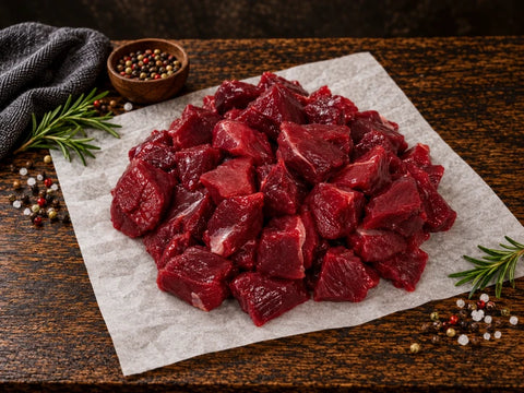 Hirschgulasch