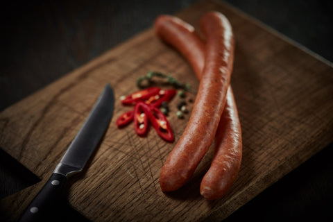 Chili Krakauer, Würstchen, Metzgerei Klein