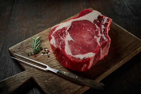 Entrecote mit Knochen, Rind, Metzgerei Klein