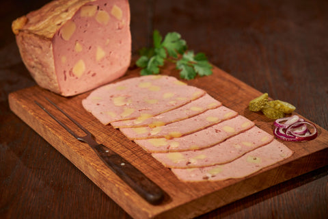 Käsefleischkäse, Wurstaufschnitt, Metzgerei Klein