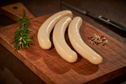 Kalbsbratwurst, Würstchen, Metzgerei Klein