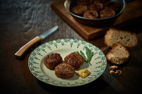 Mini Frikadelle, Verzehrfertig, Metzgerei Klein