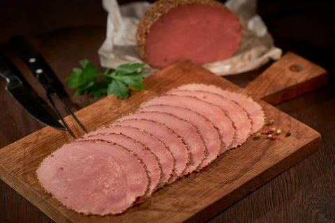 Pastrami (gegarter Rinderschinken), Schinken & Braten, Metzgerei Klein