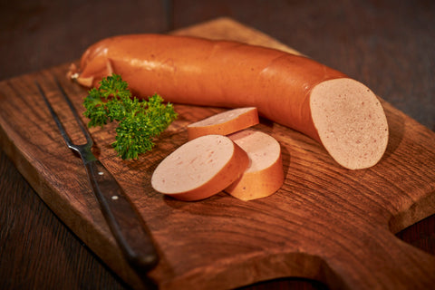 Putenfleischwurst, Wurst am Stück, Metzgerei Klein