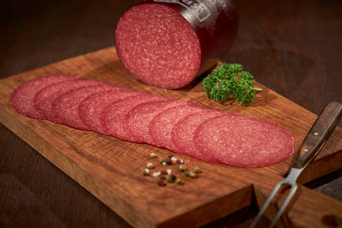 Rindersalami, Salami, Metzgerei Klein
