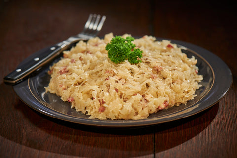 Sauerkraut gekocht, Küchenfertig, Metzgerei Klein