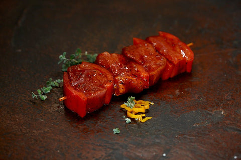 Schweinefiletspieß, Spieße, Metzgerei Klein