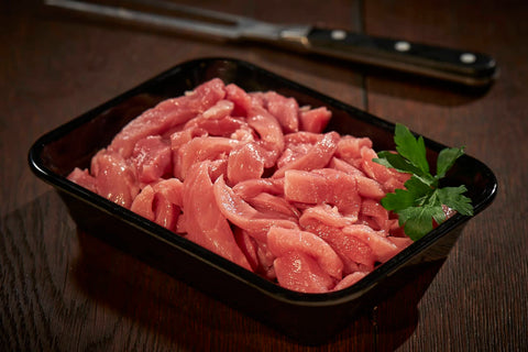 Schweinegeschnetzeltes, Schwein, Metzgerei Klein