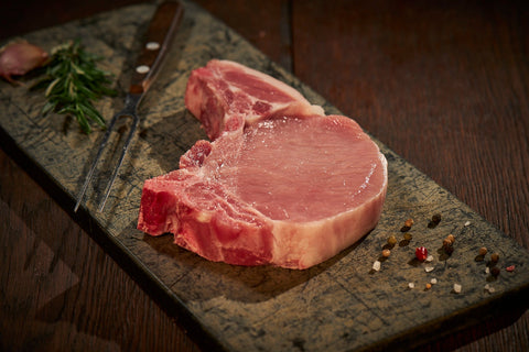 Schweinekotelett, Schwein, Metzgerei Klein