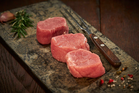 Schweinemedallions, Schwein, Metzgerei Klein