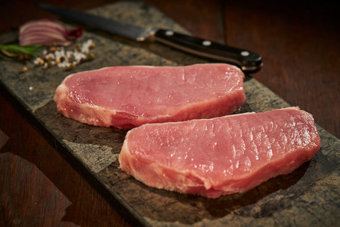 Schweinerückensteak, Schwein, Metzgerei Klein
