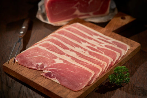 Serranoschinken, Schinken & Braten, Metzgerei Klein