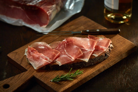 Serranoschinken, Schinken & Braten, Metzgerei Klein