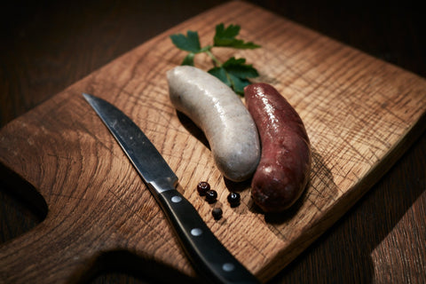 Wellwürstchen Leber, Wurst am Stück, Metzgerei Klein