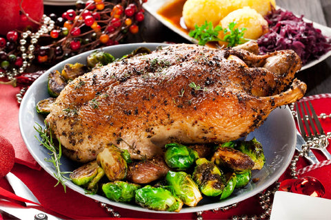 Gänsebraten mit Maronen - Metzgerei Klein
