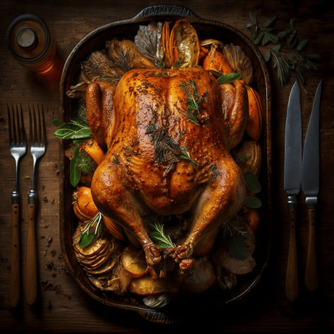 Gebratene Pute (Roast Turkey) - Metzgerei Klein
