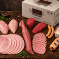 Fleisch- und Wurstauswahl für ein individuell zusammengestelltes Paket