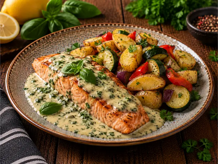 Lachsfilet
