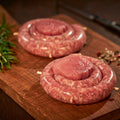 Bratwurstschnecke mit Filet, Würstchen, Metzgerei Klein