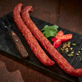Chilipeitschen, Würstchen, Metzgerei Klein