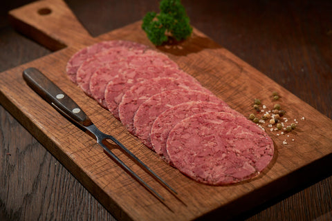 Corned Beef deutsch, Wurstaufschnitt, Metzgerei Klein