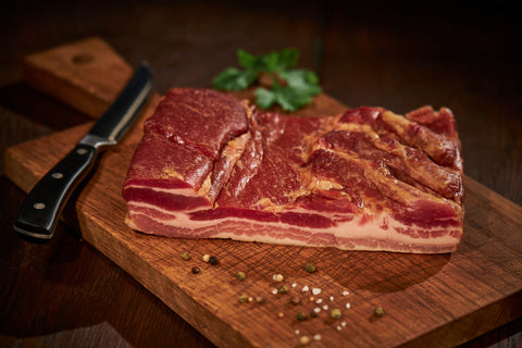 Dörrfleisch am Stück, Schwein, Metzgerei Klein