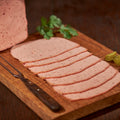 Fleischkäse fein, Wurstaufschnitt, Metzgerei Klein