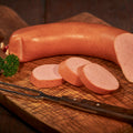 Fleischwurst im Ring, Wurst am Stück, Metzgerei Klein