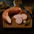 Fleischwurst im Ring, Wurst am Stück, Metzgerei Klein