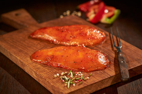Hähnchenbrustfilet mariniert Paprika, Steaks, Metzgerei Klein