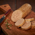 Hausmacher Leberwurst geräuchert, Streichwurst, Metzgerei Klein