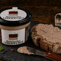 hausmacher Leberwurst im Glas, Dosenwurst, Metzgerei Klein