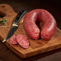Haussalami im Ring, Salami, Metzgerei Klein