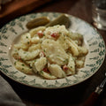 Kartoffelsalat mit Speck, Verzehrfertig, Metzgerei Klein