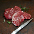 Lammsteak aus der Keule, Steaks, Metzgerei Klein