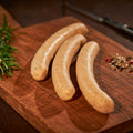 Mediterrane Bratwurst (mit Feta), Würstchen, Metzgerei Klein