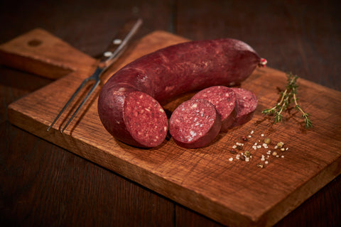 Mengwurst, Wurst am Stück, Metzgerei Klein