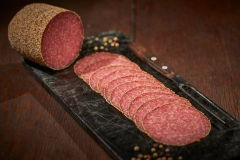 Pfeffersalami, Salami, Metzgerei Klein