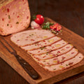 Pizzafleischkäse, Wurstaufschnitt, Metzgerei Klein