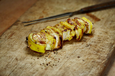 Putenfiletspieß, Spieße, Metzgerei Klein