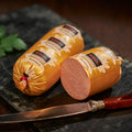 Rheinische Leberwurst gold klein, Streichwurst, Metzgerei Klein