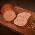 Rheinische Leberwurst mit Kräutern, Streichwurst, Metzgerei Klein