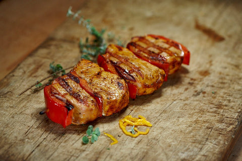 Schweinefiletspieß, Spieße, Metzgerei Klein